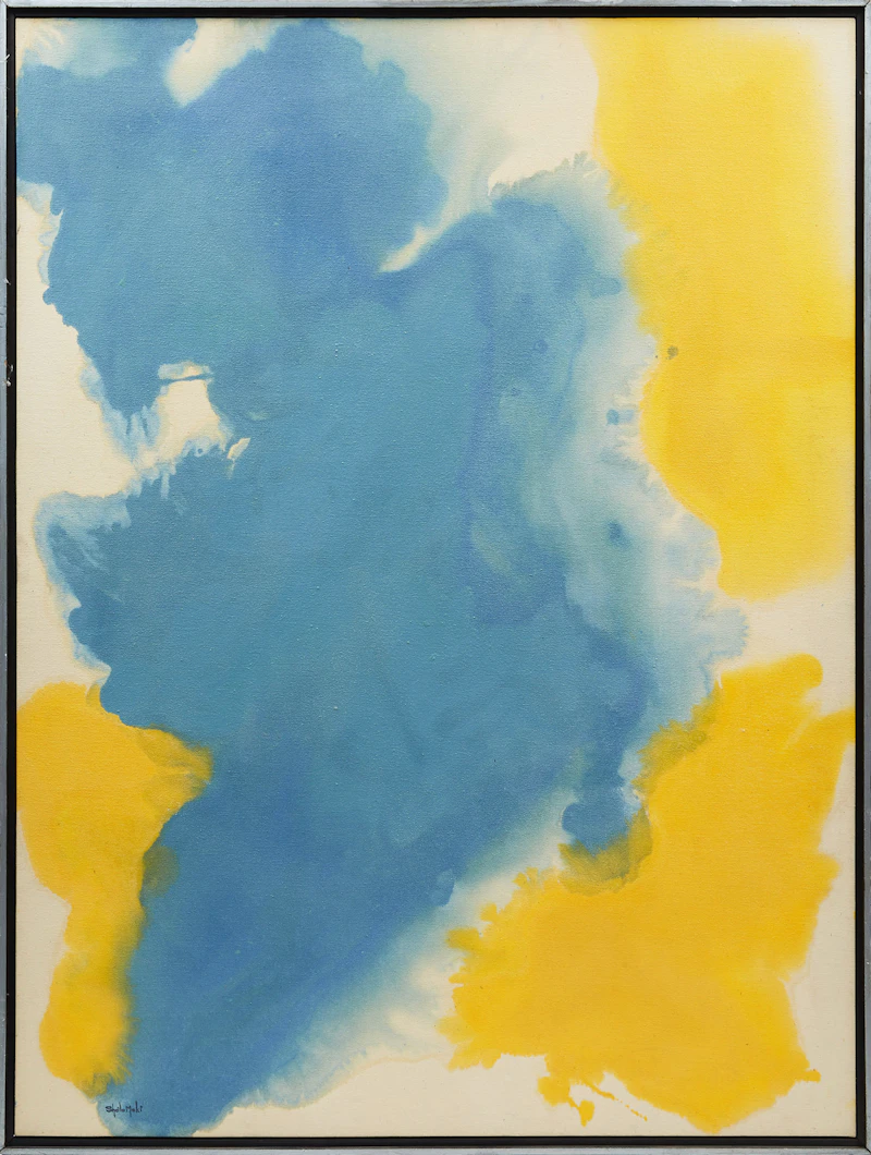 Sheila Maki, Untitled Abstraction, acrylic on canvas - view 2