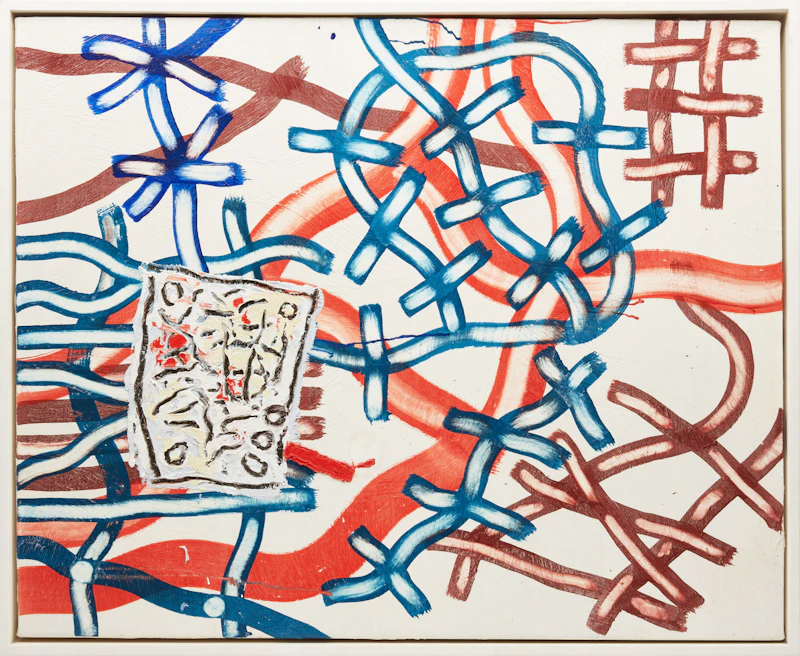 David Urban, Speak, oil on canvas on board, 1995 - view 2