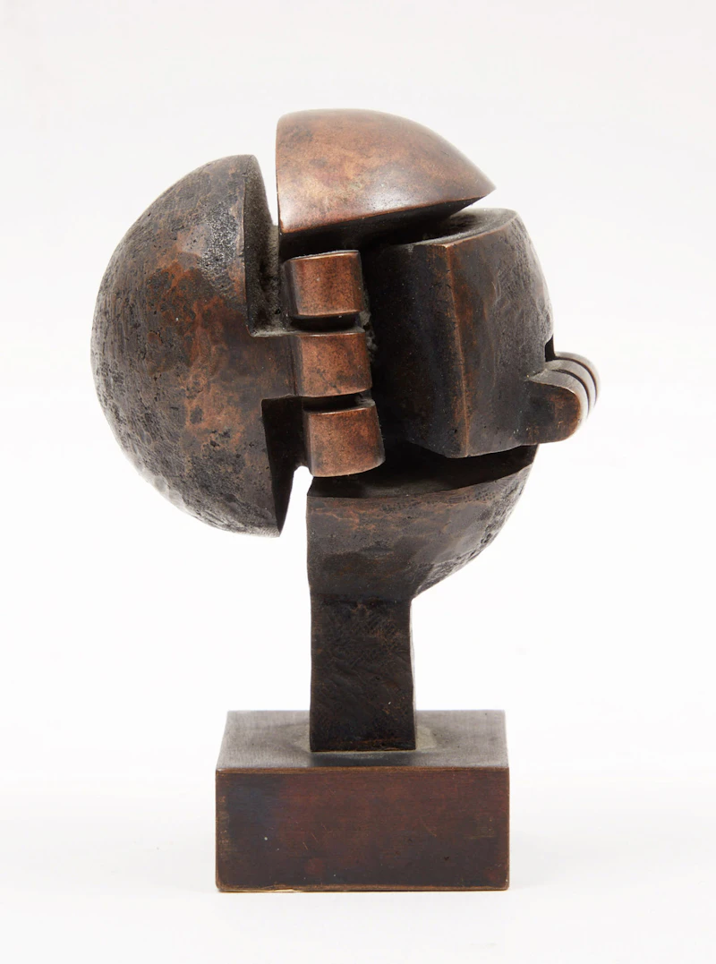 Sorel Etrog, Magic Barrel, bronze, 1975 - view 3