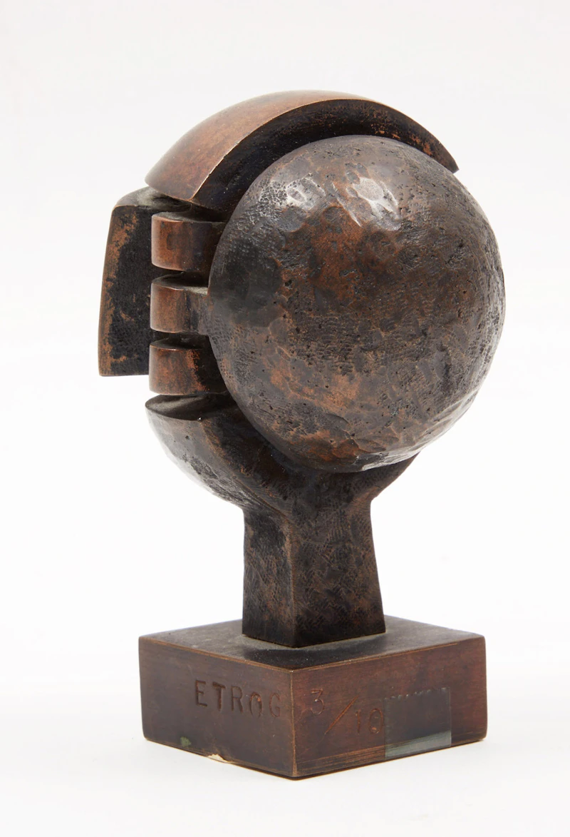 Sorel Etrog, Magic Barrel, bronze, 1975 - view 4