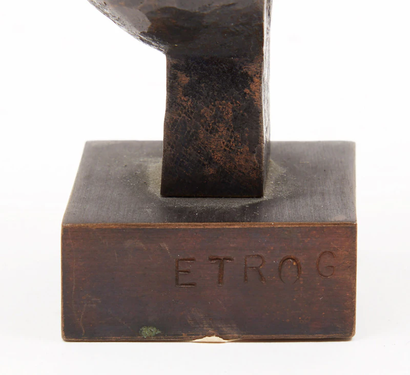 Sorel Etrog, Magic Barrel, bronze, 1975 - view 6