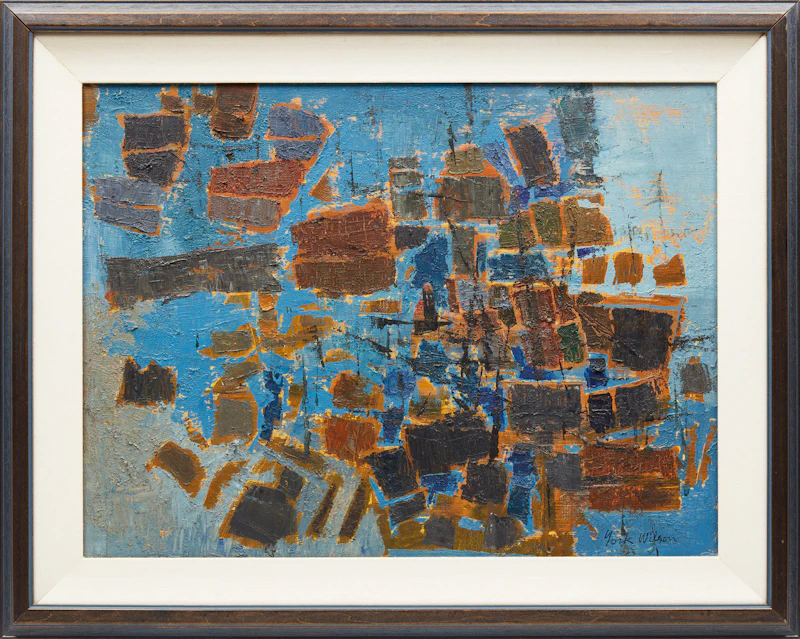 Ronald York Wilson, Untitled Abstract, oil on canvas - view 2