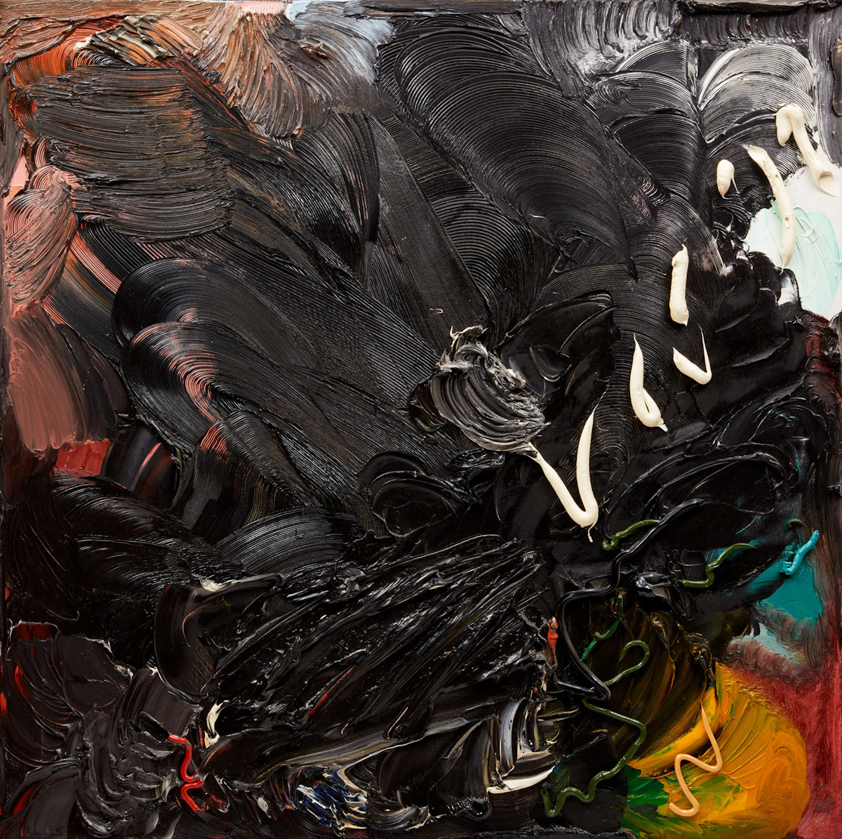 Joseph Drapell, Descent of Light, acrylic on canvas