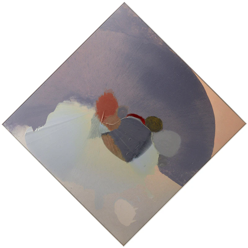 Joseph Drapell, Flute, acrylic on canvas, 1981 - view 2