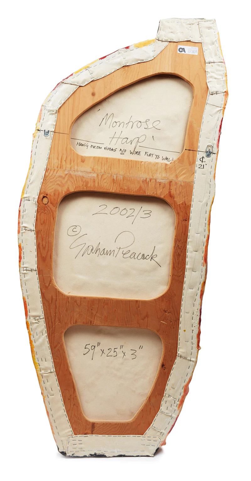 Graham Peacock, Montrose Harp, mixed media, 2002-2003 - view 2
