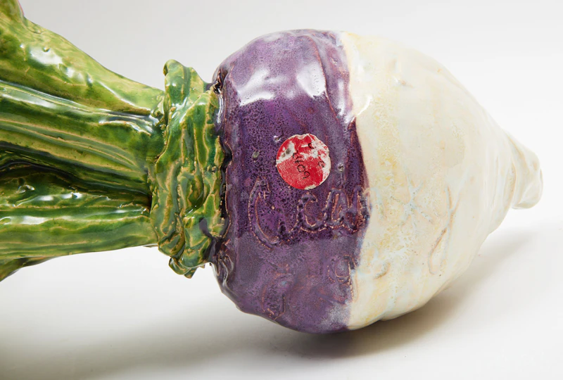 Victor Cicansky, Rutabaga, painted ceramic, 1993 - view 6