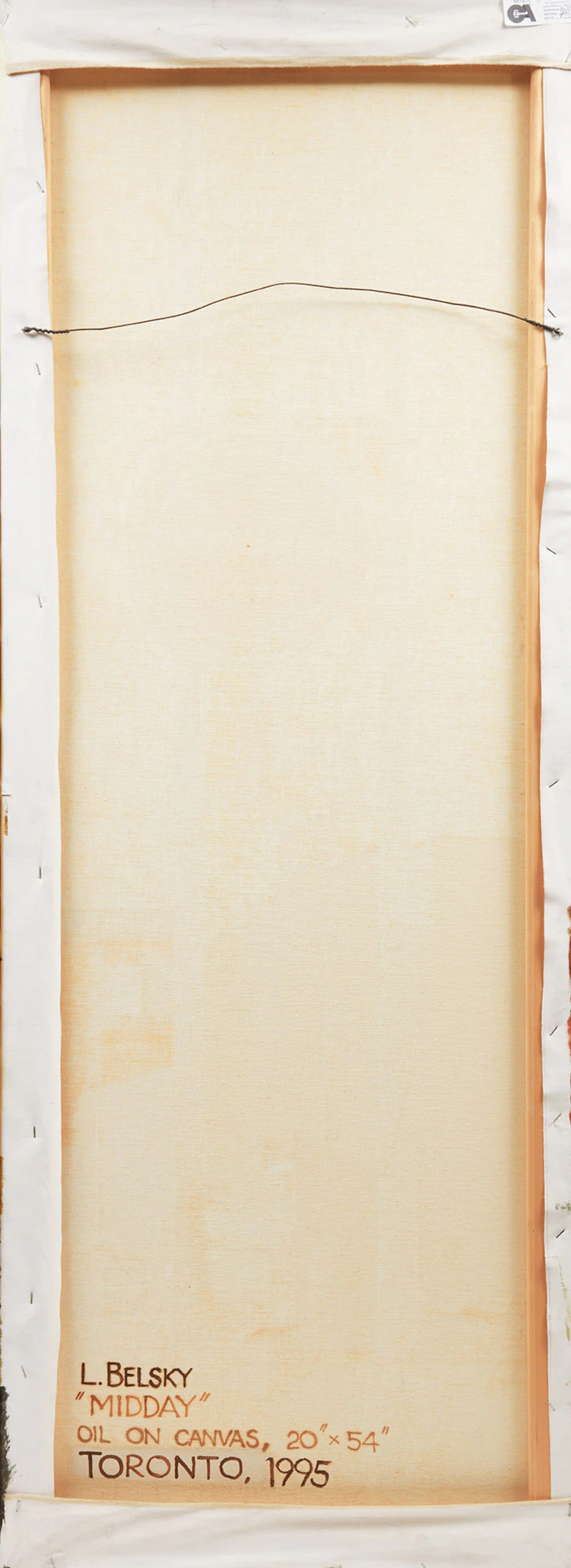 Leon Belsky, Morning; Midday; Twilight, three oils on canvas, 1995 - view 6