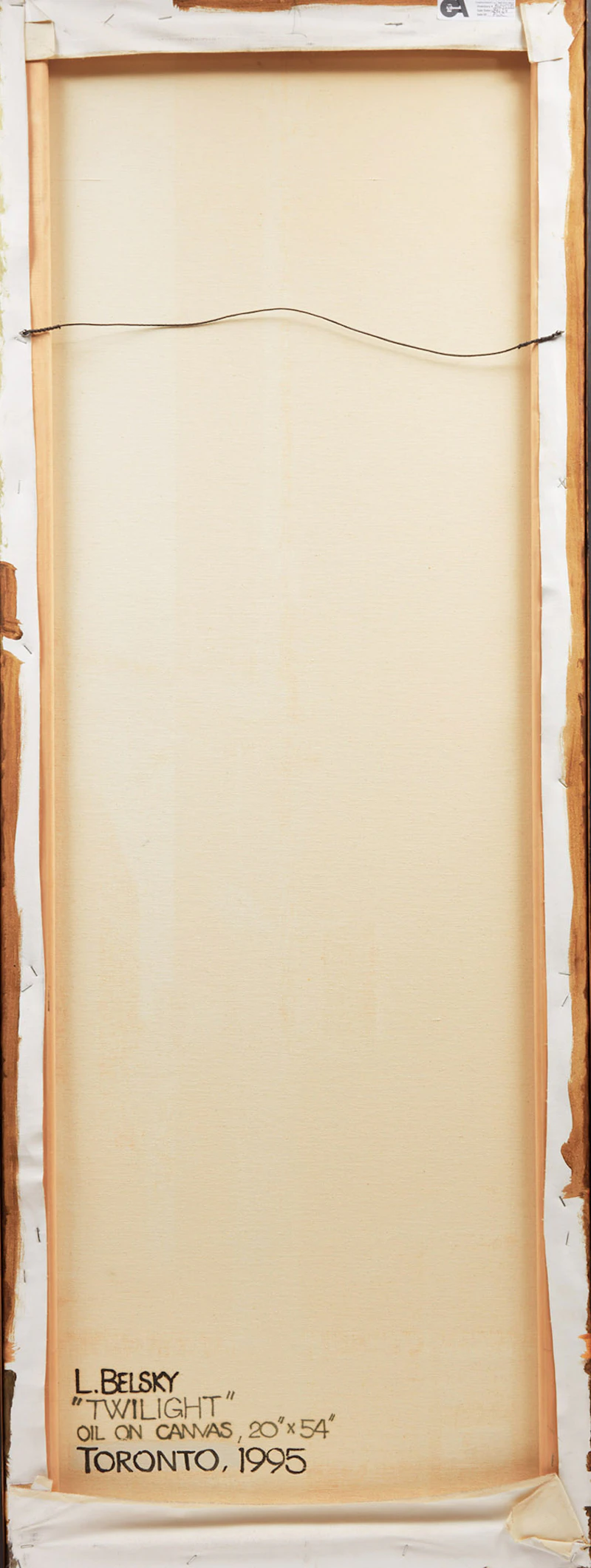 Leon Belsky, Morning; Midday; Twilight, three oils on canvas, 1995 - view 9