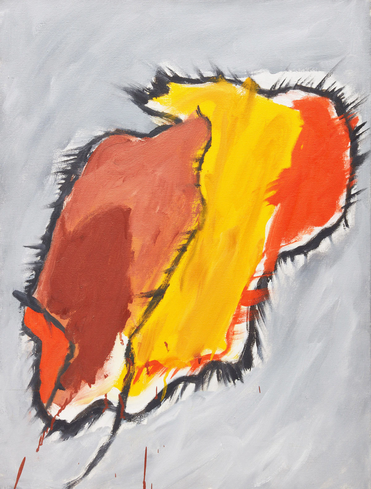 John Meredith, April III, oil on canvas, 1974