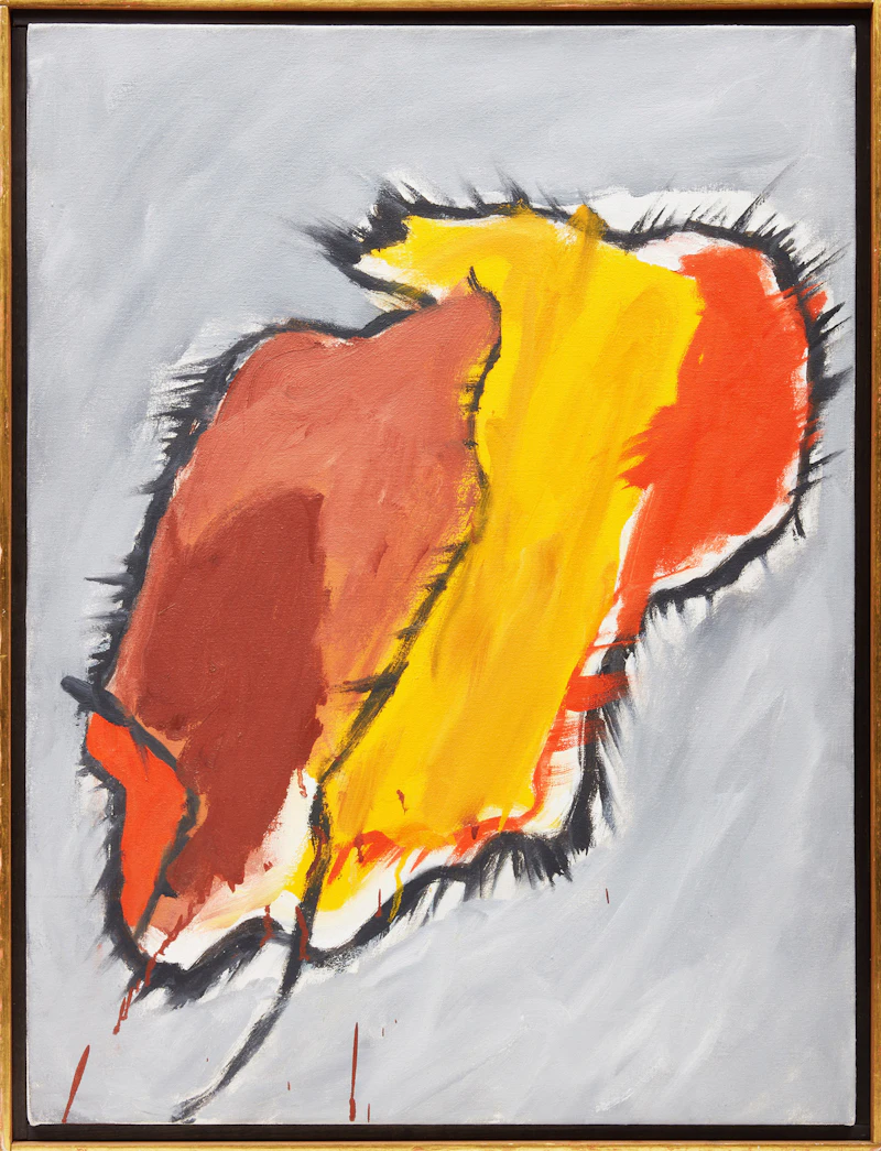 John Meredith, April III, oil on canvas, 1974 - view 2