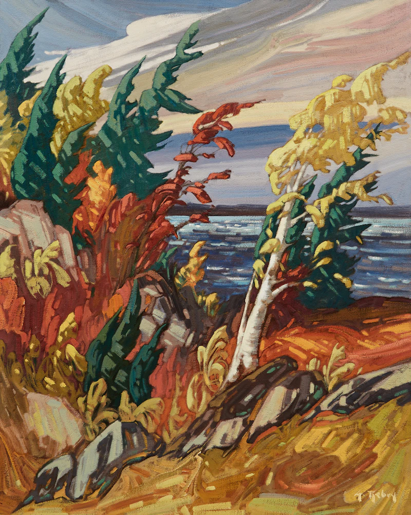 West Wind by Gaston Rebry