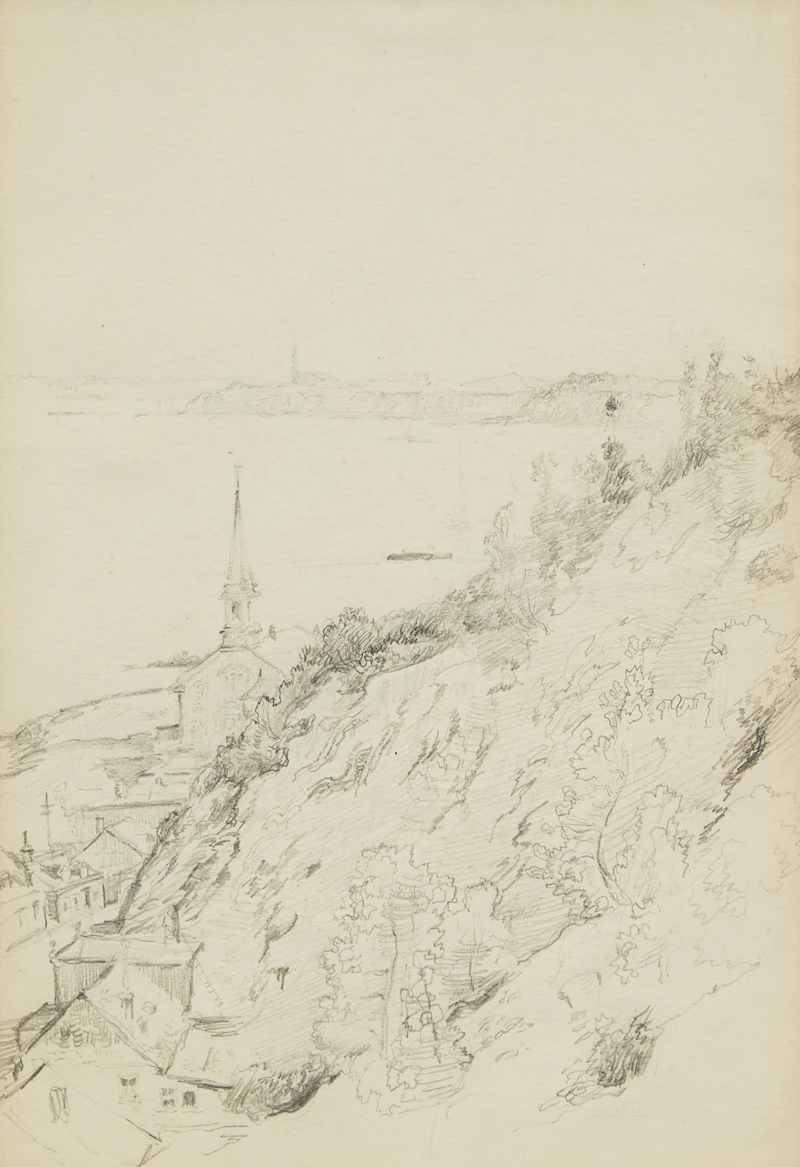 Sillery from the Battlefields Park by Robert Wakeham Pilot
