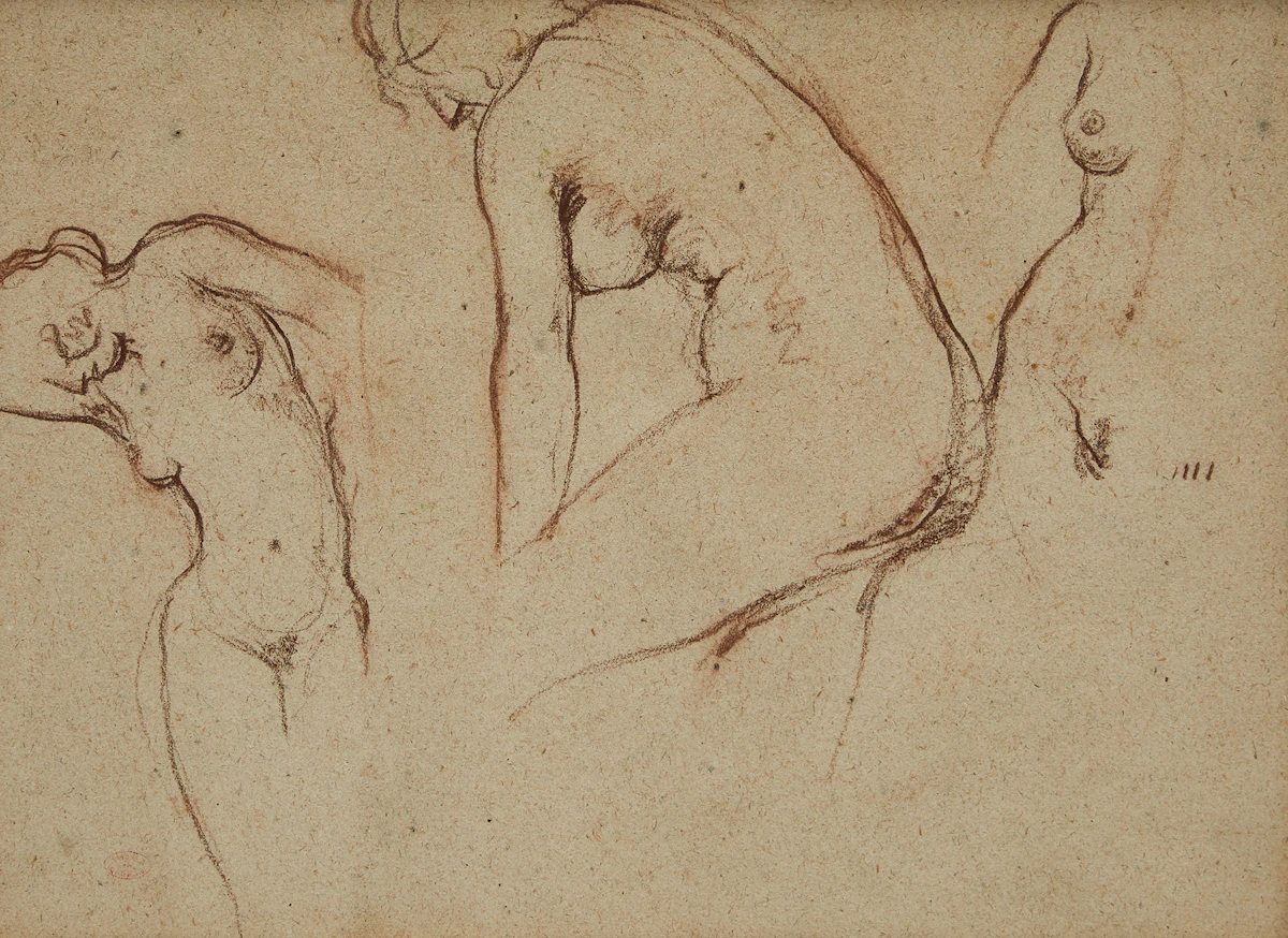 Clarence Alphonse Gagnon, Sketchbook Group , pencil