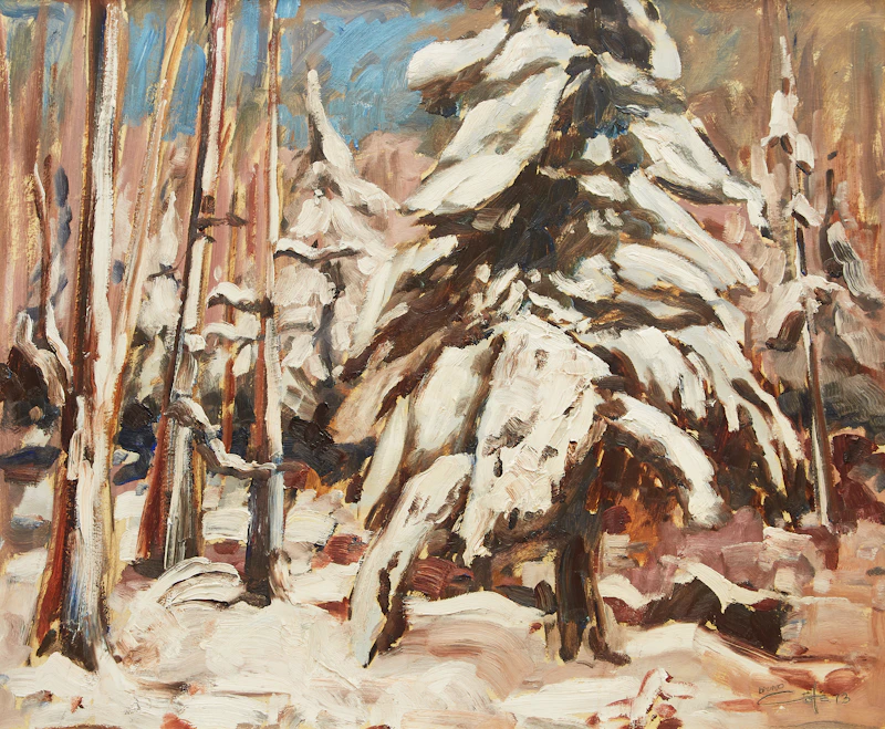 Winter Forest by Bruno Côté