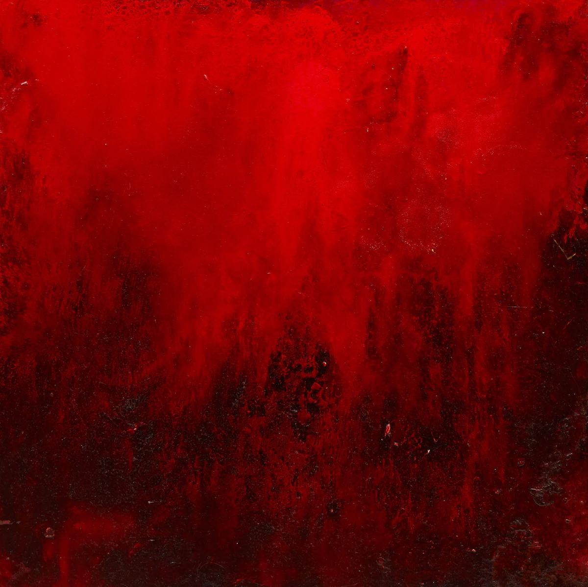 Carol  Bernier, Fire Mist No. 1, mixed media on board