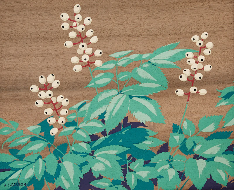 Alfred Joseph Casson, White Baneberry, silkscreen - view 7