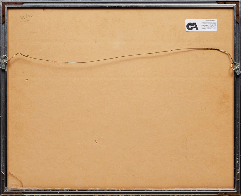 Rita Letendre, Refraction, colour silkscreen, 1969 - view 3