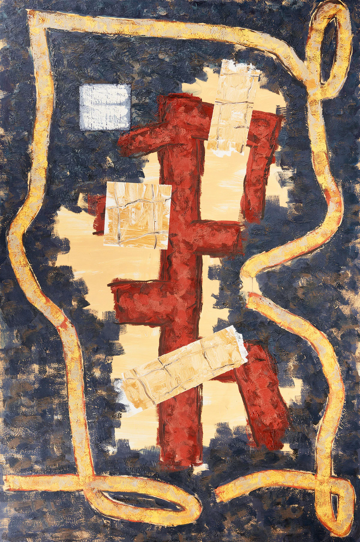 David Urban, Major Man, oil on canvas, 2000