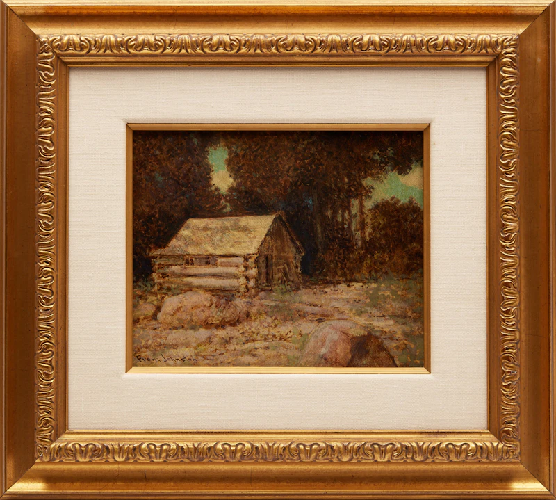 Frank Hans Johnston, Abandoned, oil on board - view 2