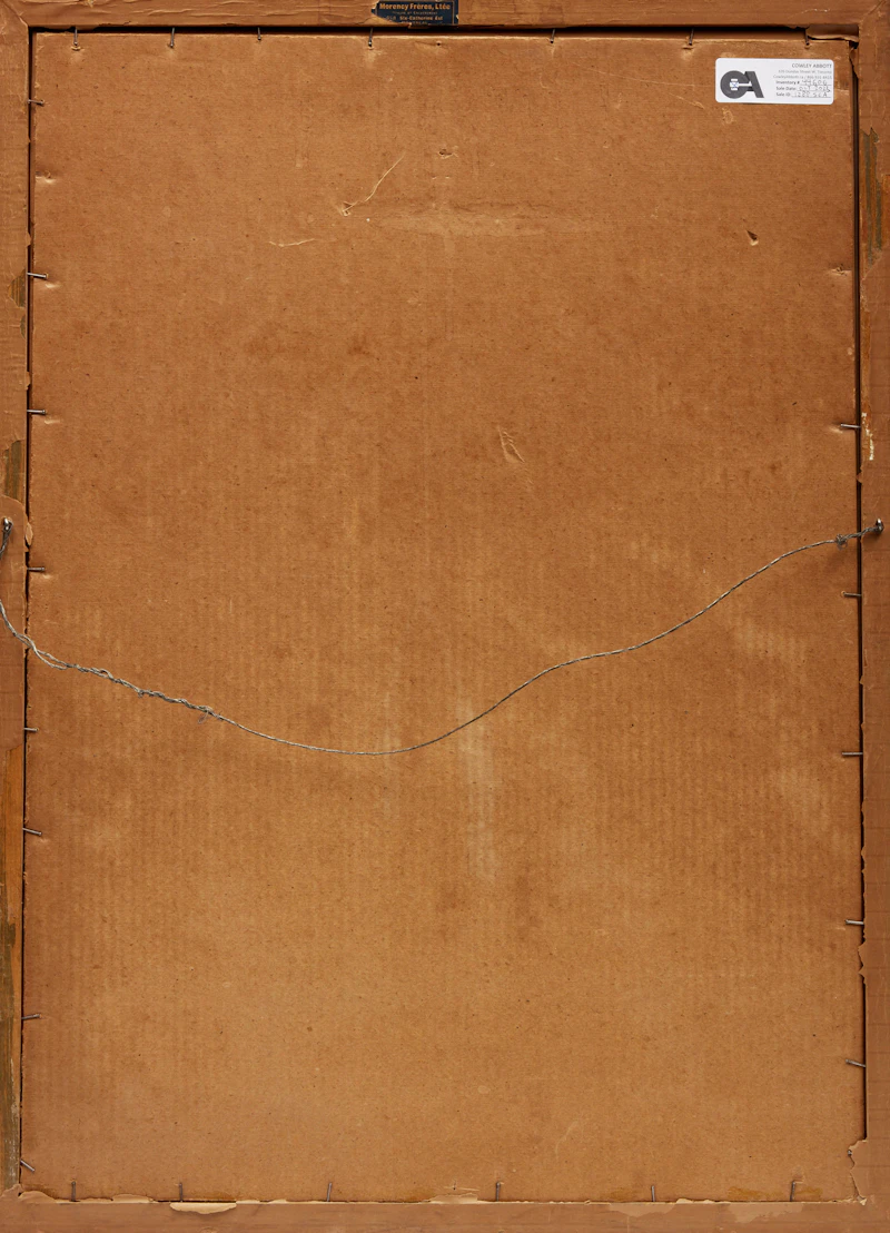 Marc-Aurèle Fortin, Saint Rose, c. 1925, watercolour on paper laid down on board - view 3