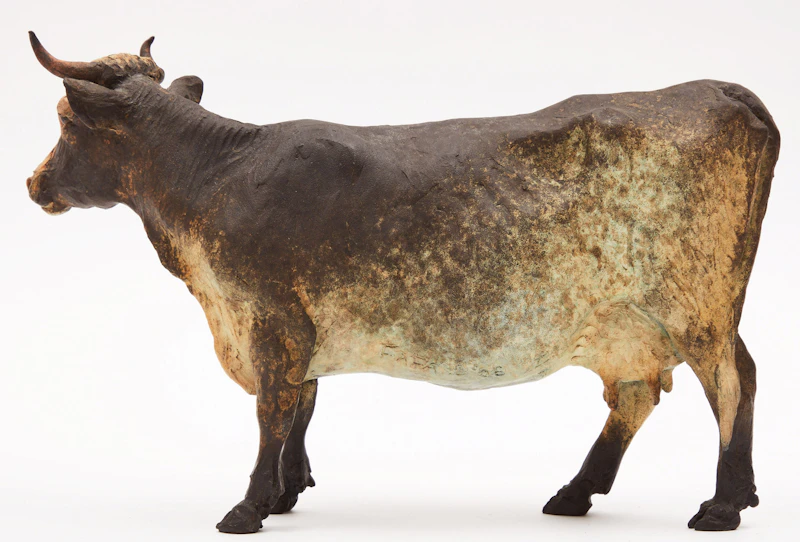 Joe Fafard, Cow, bronze, 2006 - view 3