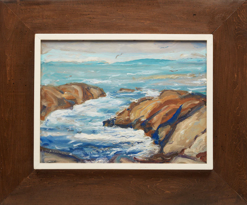 Arthur Lismer, Seascape, oil on board - view 2