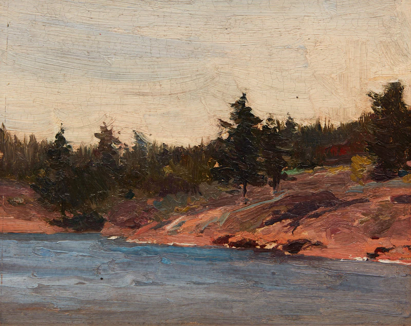 On the North Shore by John William Beatty