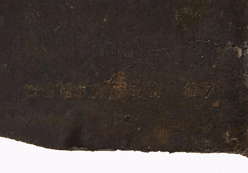 Pietro Consagra, Conversation Nocturne, bronze on wooden base, 1957 - view 5
