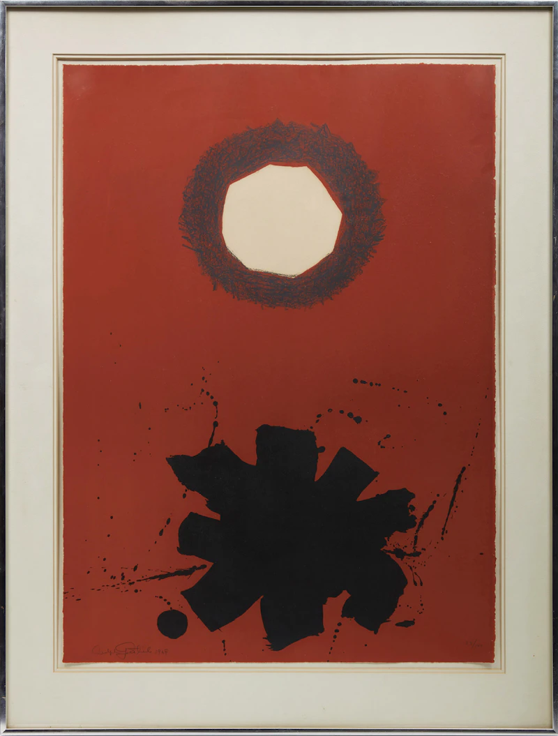 Adolph Gottlieb, Beacon, colour lithograph, 1969 - view 2