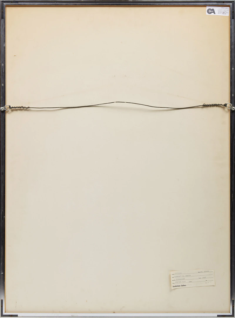 Adolph Gottlieb, Beacon, colour lithograph, 1969 - view 3