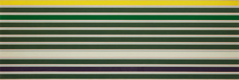 Shadow Line by Kenneth Noland