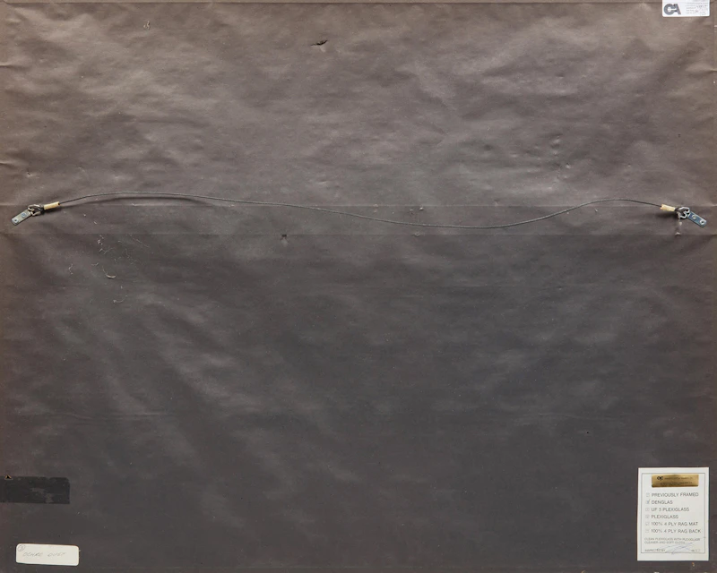 Helen Frankenthaler, Ochre Dust (Harrison 133), colour lithograph and aquatint, 1987 - view 3