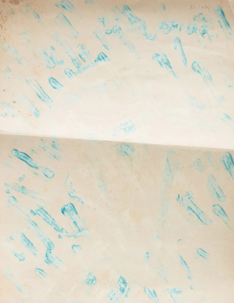 Francis Newton Souza, Portrait (1984), gouache, 1984 - view 2