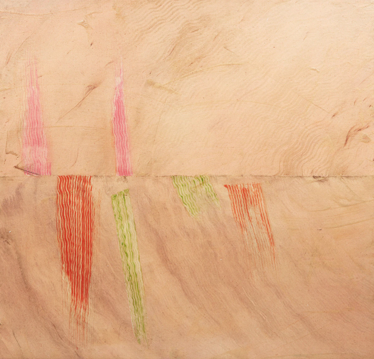 Darryl Hughto, 666, acrylic on canvas, 1973