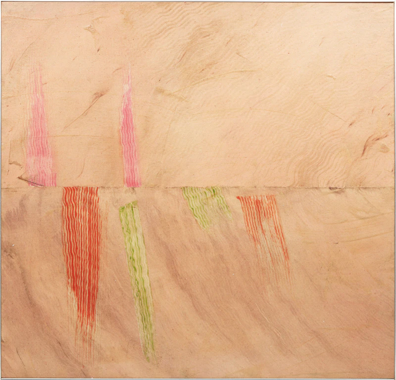 Darryl Hughto, 666, acrylic on canvas, 1973 - view 2