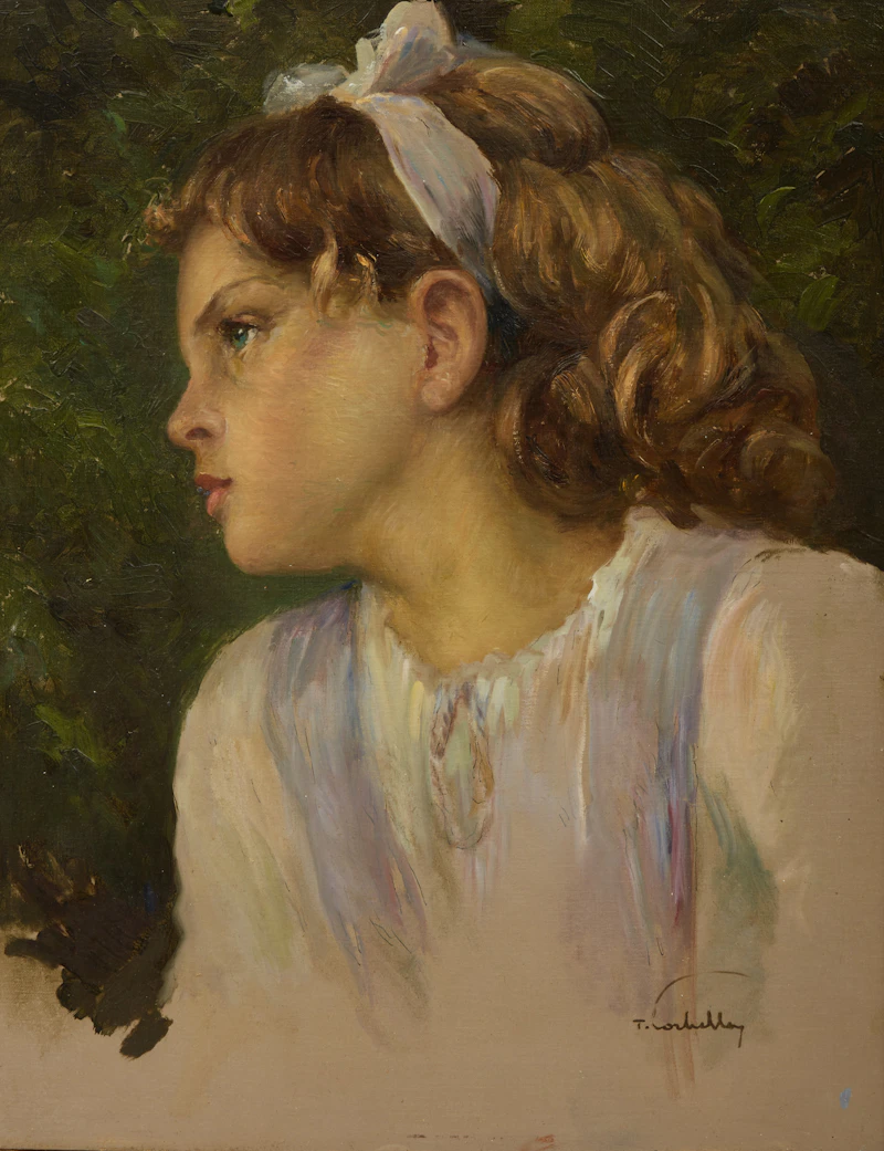 Little Girl (Petite fille) by Tito Corbelli