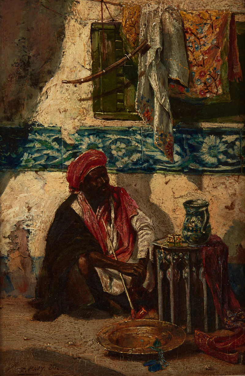 Meditation by Eugène Pavy