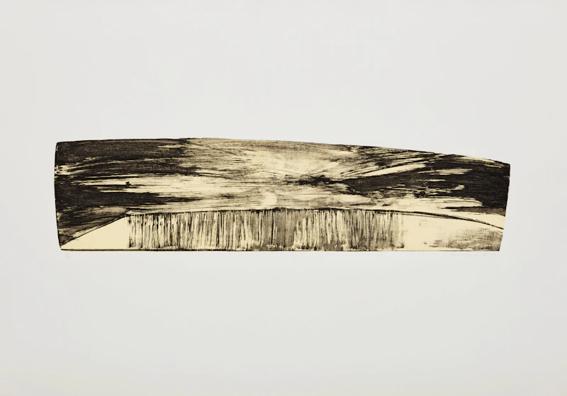 Eric Fischl, Untitled, colour lithograph on Rives BFK paper, 1975 - view 2