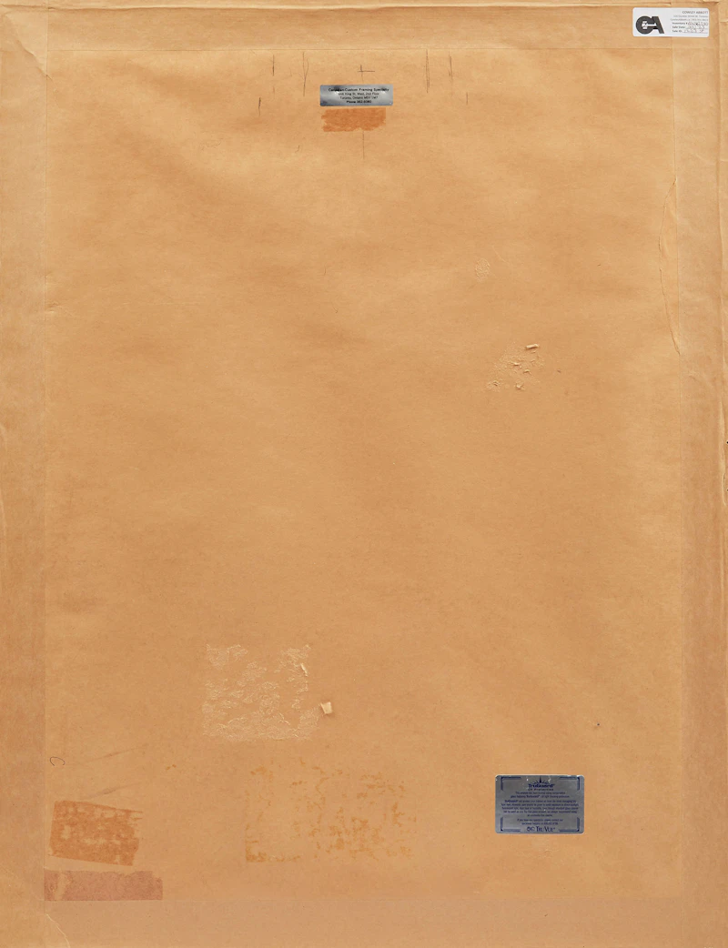 Nicholas de Grandmaison, Straw Hat, pastel on paper - view 3