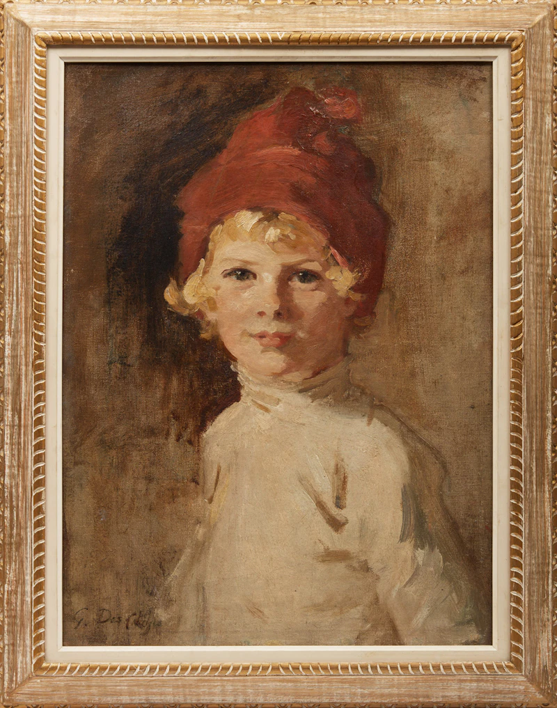 Gertrude Des Clayes, Bobby Hanna, oil on canvas, circa 1923-30 - view 2