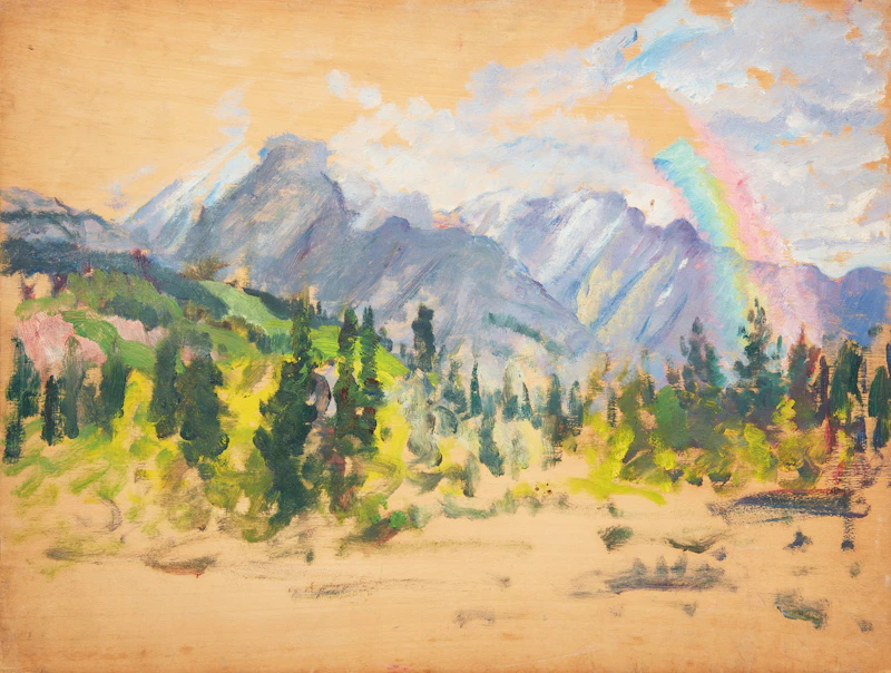 Kenneth Keith Forbes, Three Studies, three double-sided oils on board - view 1