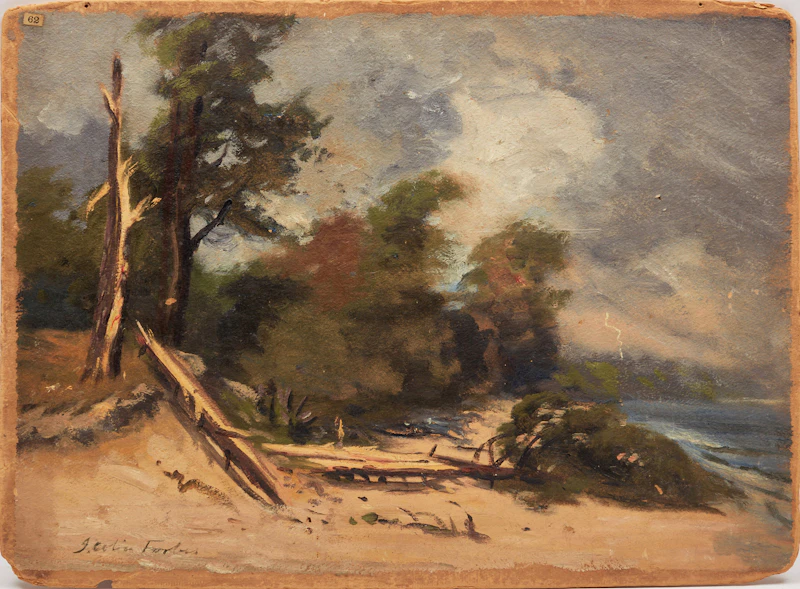 Shoreline Landscape by John Colin Forbes