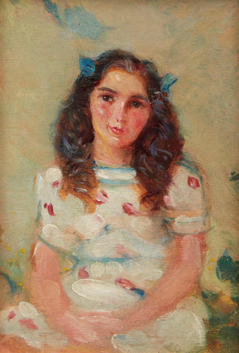A Maiden Fair by Frederick Sproston Challener