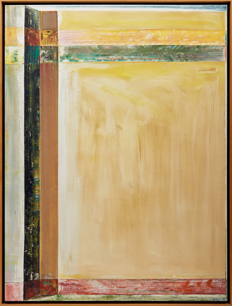 Richard Roblin, Wall Series, oil on canvas, 1990 - view 2