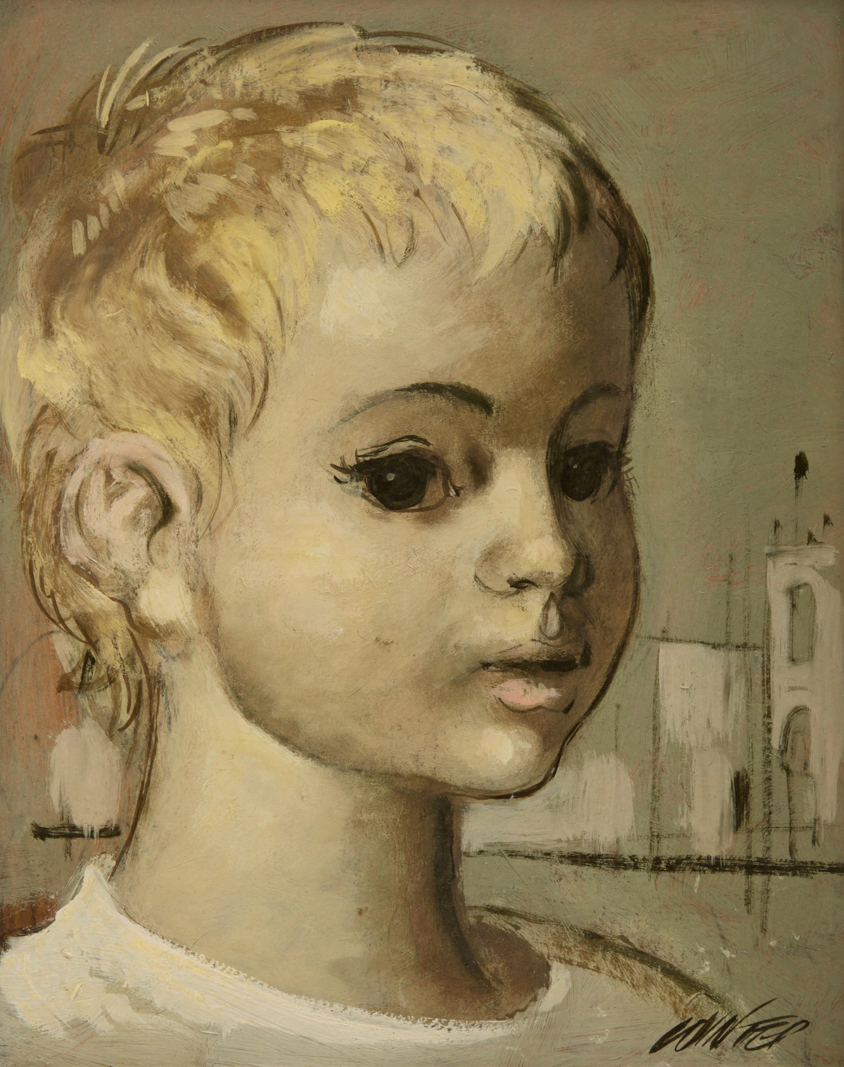 William Arthur Winter, James, oil on board