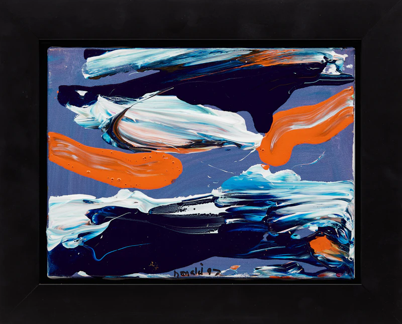 William Ronald, Timbuktu, acrylic on canvas, 1997 - view 2