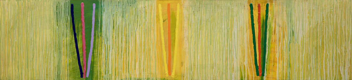 David Bolduc, Untitled Abstraction, acrylic on canvas, 1995