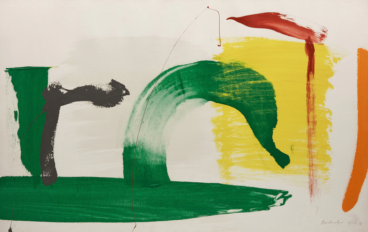 Don Reichert, Untitled Abstraction , mixed media, 1978