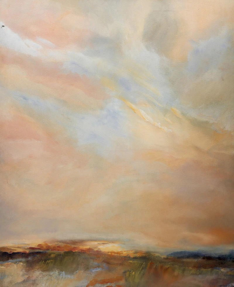Ernestine Tahedl, Island Memories II, three acrylics on canvas (triptych), 1988 - view 2