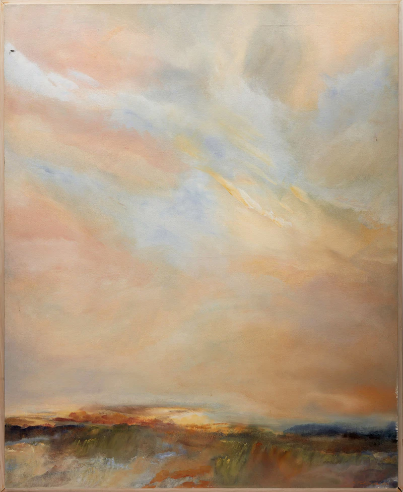 Ernestine Tahedl, Island Memories II, three acrylics on canvas (triptych), 1988 - view 3